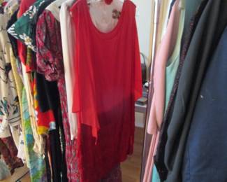 Large selection of vintage/antique clothing