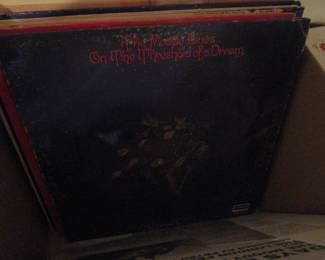 Lots of vintage rock records *vinyl