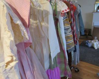 Large selection of vintage/antique clothing