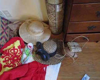 Large array of antique/vintage hats *some cool labels