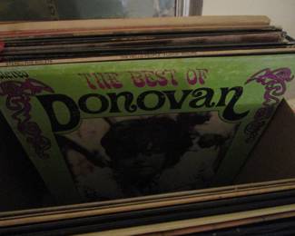 Lots of vintage rock records *vinyl