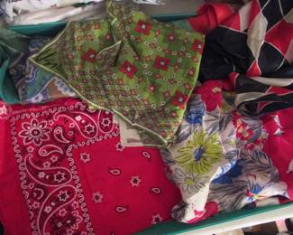 Scarves, bandanas, hankies