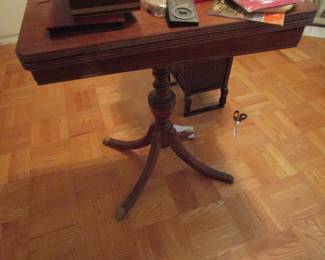 Game table antique