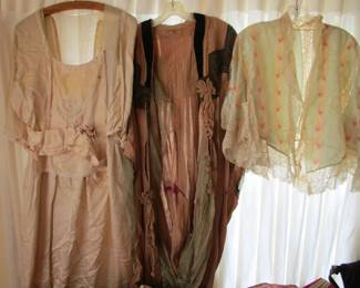 Large selection of vintage/antique clothing