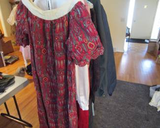 Large selection of vintage/antique clothing