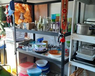#32+#33  Black Shelving  49"Wx25"Dx72"H   $125ea