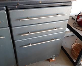 #27+#28  Ulti-Mate 3 Drawer Cabinet  24"Wx21"Dx37"H   $235ea