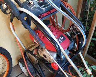 #41  Troy-bilt Power Washer 3000psi GCV190   $155