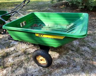 #35  John Deere Dump Cart  $125