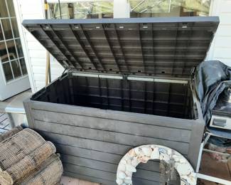 #57  Keter Deck Box  57"Wx32"Dx34"H   $155
