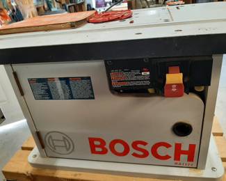 #46  Bosch Router w/Rolling Stand   $135