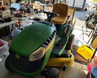 #34  John Deere D140 Riding Mower   $450