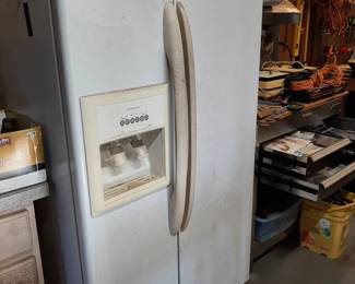 #43  Kenmore Side by Side Refrigerator   $125