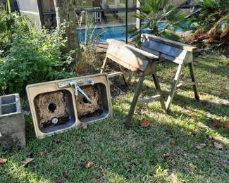 #54  Stainless Steel Sink   $40