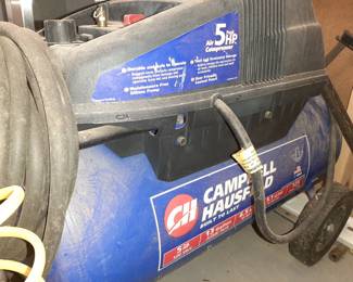 #49  Campbell Hausfeld 5HP 13gal Compressor   $225