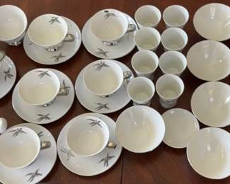 KAS014-48pc. Fine China Tea Set
