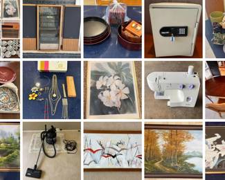 KANEOHE ALOHA SALE CTBids Online Auction • BIdding Ends 08/28/25 • Pickup 08/30/25     This vintage estate auction features beautiful framed artwork, vintage costume jewelry, fine china, antique famille rose medallion porcelain, vintage etched crystal, household goods, a vintage Kenwood stacked audio system (how music is supposed to be heard!), mystery lots, useful kitchen appliances and more! Happy bidding!