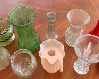 KAS007 - Assortment of Ten Vases