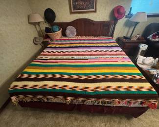 King size homemade Afghan. Great condition 
