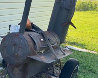 Old grill / smoker.  As-is