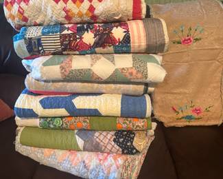 Old quilts