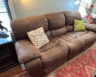plush sofa