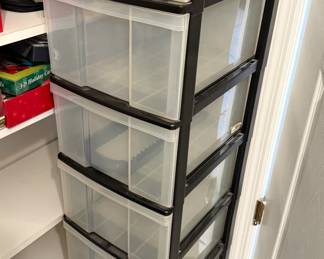 Plastic Storage Drawers