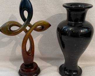  Wild Wings "Atone" Cross - Lawrence Oliver and Vase