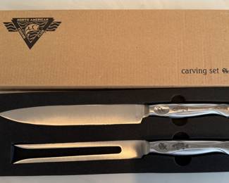 Small Mouth Bass North American Fishing Club Carving Set
