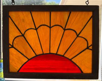 Stained Glass, Leaded Panel 
