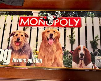 Dog Lovers Edition Monopoly 