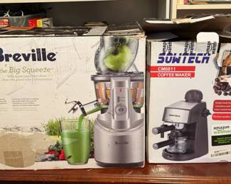 Breville The Big Squeeze Juicer and SowTech Coffee Maker