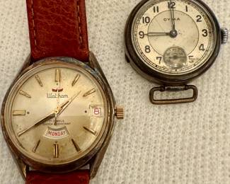 Wristwatches - Waltham and Cyma 