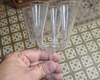 Goldschlager triple flute
