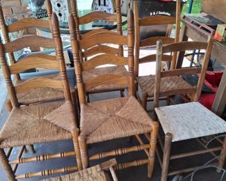 Lots of vintage furniture