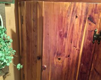 2 cedar wardrobe chests