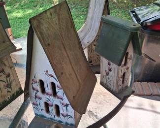 Quite a few bird boxes