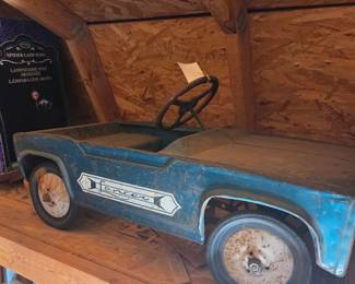 Vintage pedal car 
