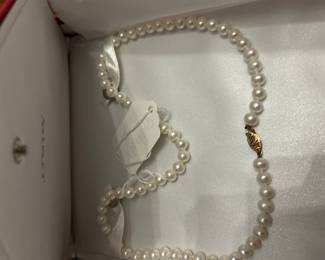 Pearls with 14k clasp