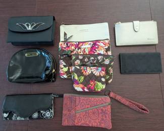 Lot #112 - Assorted Handbags and Wallets Lot - Variety of Brands and Styles.