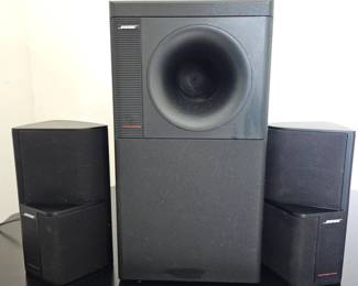 Lot #10 - Bose Speaker System SE5 Series II - Multimedia Compact Speakers.