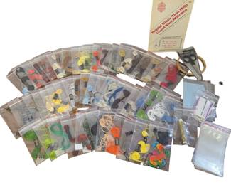 Lot #295 - Comprehensive Crafting Thread Collection with Scissors and Accessories