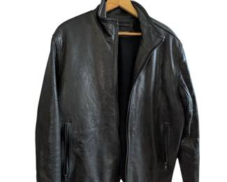Lot #232 - Andrew Marc Men's Size M Leather Jacket