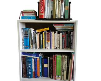 Lot #147 - Bookshelf with Assorted Books and Reference Materials