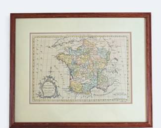 Historical Map of France