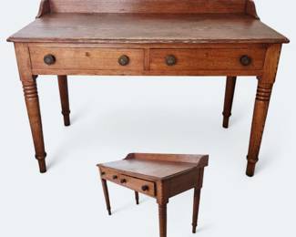 Vintage Rustic Writing Desk