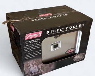 Coleman 54qt Steel Cooler