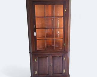 Virginia Galleries Henkel Harris Corner Cabinet