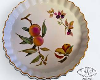 Royal Worcester Evesham Quiche Pan