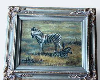 A. Hale Zebra Painting